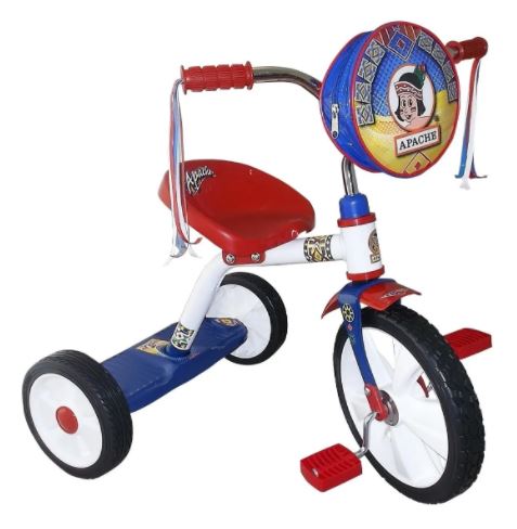 triciclo niña apache