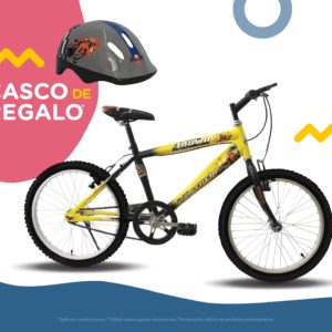 Bicicleta Black Panther Bravia Rodada 20 - Imagen 5