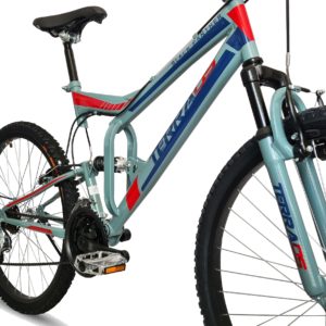 Bicicleta Montaña Terra Doble Suspension 18 Vel Rodada 26 - Imagen 3