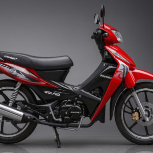 MOTOCICLETA  MCA FAVORIT MOD MOPED WOLF 110 ROJO SEMI-AUT