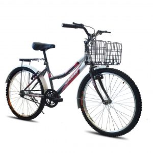 Bicicleta Montaña Jaguar Peregrina Rodada 26 Canasta Plegable Equipada - Imagen 7