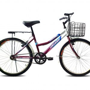 Bicicleta Montaña Jaguar Peregrina Rodada 26 Canasta Plegable Equipada - Imagen 3