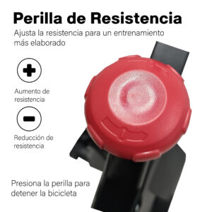 Bicicleta Bold Ejercicio Estatica Fitness 8kg Rueda Inercia - Imagen 10